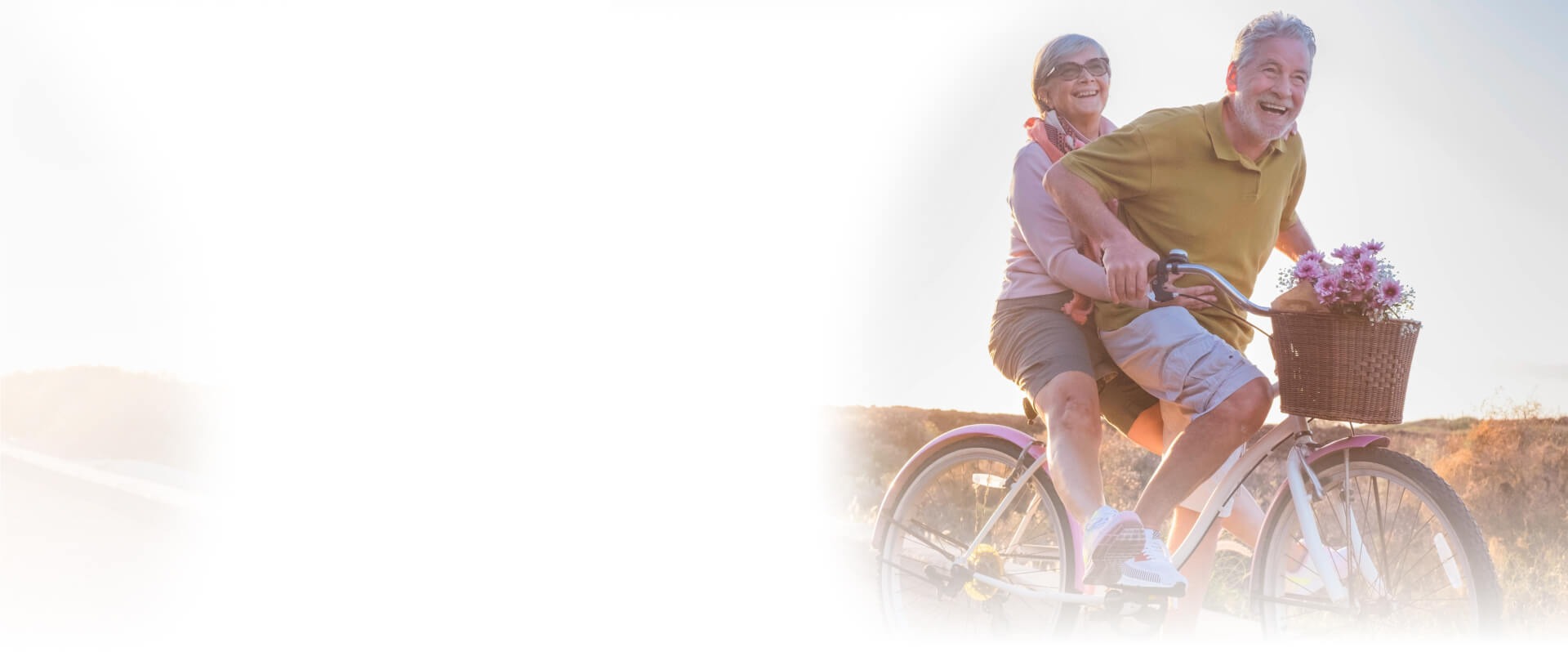 Couple cycling lifestyle
